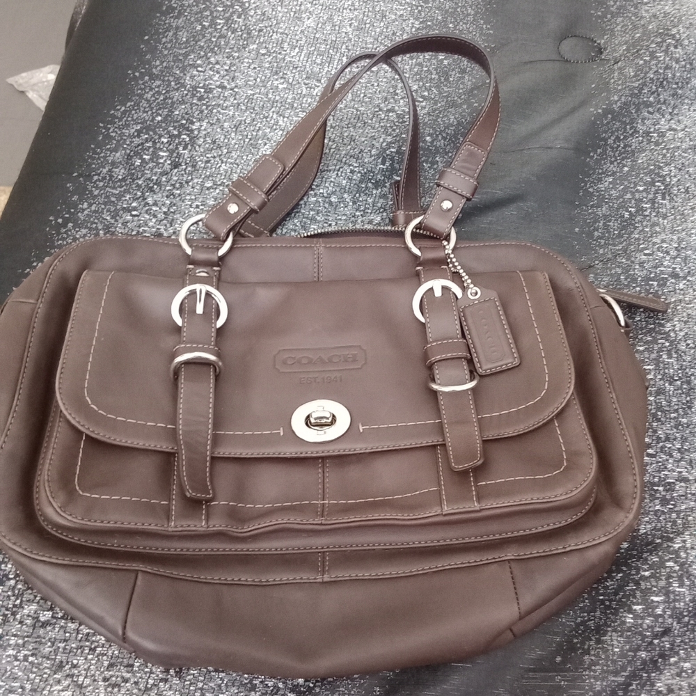 Coach leather Satchel Bag